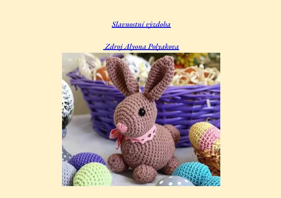 Hackovane hacky, hackovane a vysivane obleceni pro deti a dospele, muze a zeny, hackovane doplnky, hackovane sperky, pokojove dekorace, hracky amigurumi. Stranky jsou urceny pro zkusene mistryne i zacatecniky. Mistrovske kurzy jsou placene i zdarma. Uzitecne rady k peci o pletene vyrobky. Jak vybrat spravnou prizi, jak provest kalkulaci vyrobku, jak napsat mistrovskou tridu.